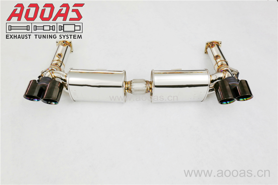 Porsche 997.1 Turbo All SS304 / Valvetronic Muffler System